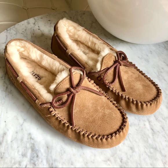 wool lined moccasins